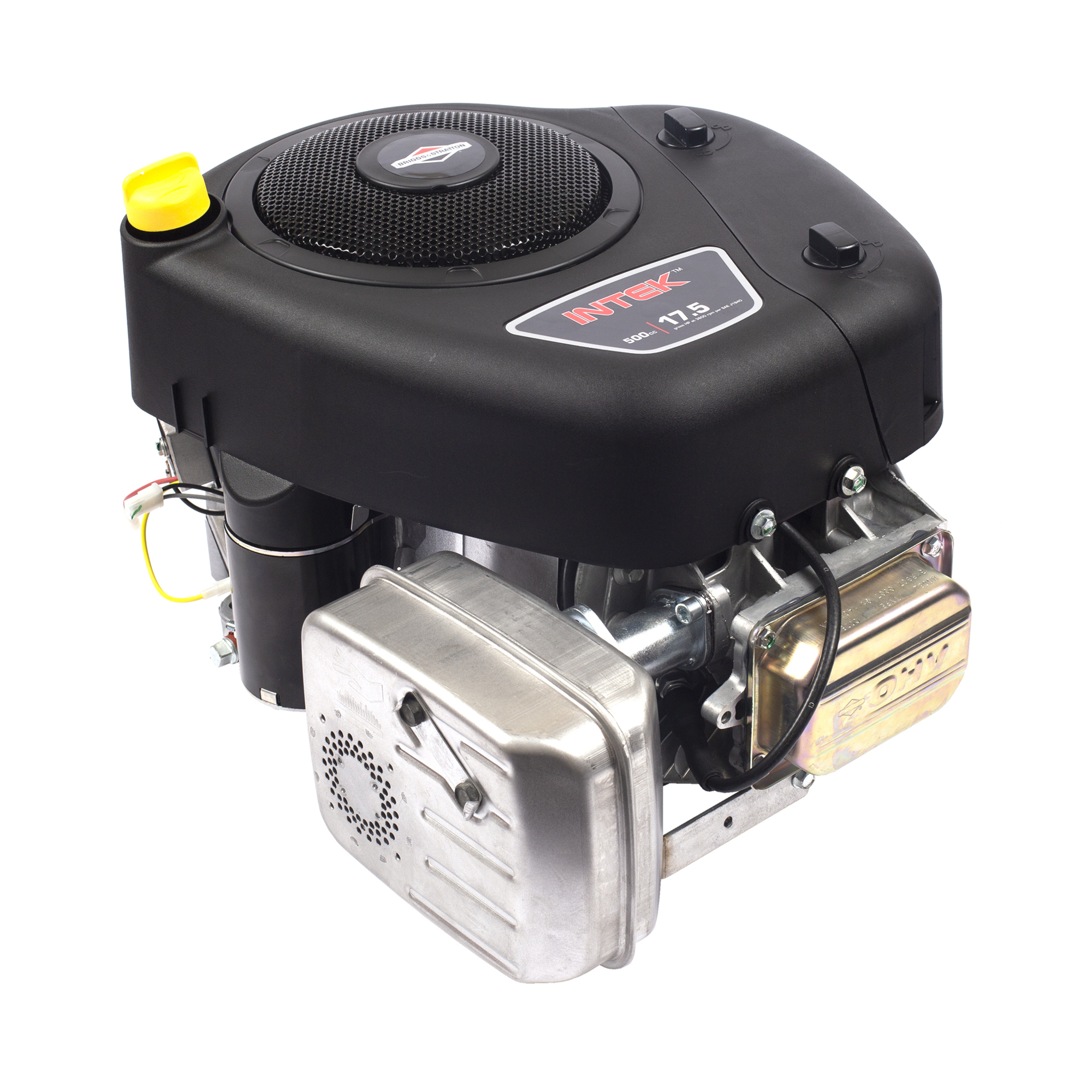 Briggs & Stratton Powerbuilt OHV Vertical Engine, 500cc, 1in. x 3 5/32in. Shaft, Electric Start, Model# 31R907-0007-G1